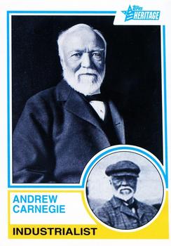 2009 Topps American Heritage #100 Andrew Carnegie Front