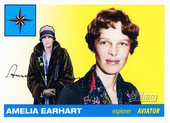2009 Topps American Heritage #19 Amelia Earhart Front