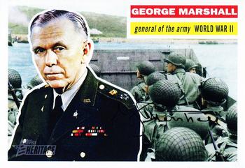 2009 Topps American Heritage #23 George Marshall Front