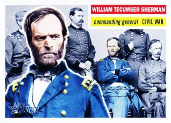 2009 Topps American Heritage #26 William Tecumseh Sherman Front