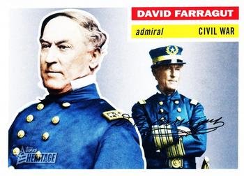 2009 Topps American Heritage #28 David Farragut Front