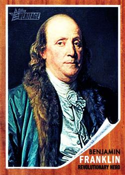 2009 Topps American Heritage #31 Benjamin Franklin Front