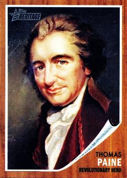 2009 Topps American Heritage #34 Thomas Paine Front