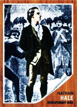 2009 Topps American Heritage #40 Nathan Hale Front