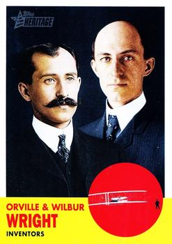 2009 Topps American Heritage #42 Orville & Wilbur Wright Front
