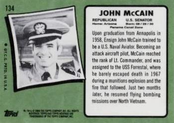 2009 Topps American Heritage #134 John McCain Back