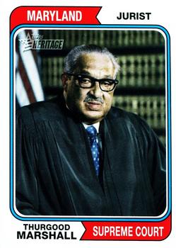 2009 Topps American Heritage #78 Thurgood Marshall Front