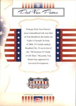 2007 Donruss Americana #19 Dick Van Patten Back