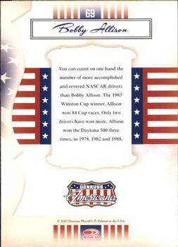 2007 Donruss Americana #69 Bobby Allison Back