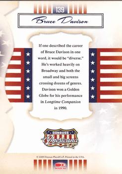 2008 Donruss Americana II #139 Bruce Davison Back