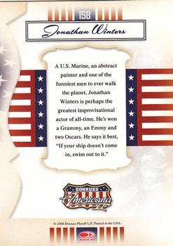 2008 Donruss Americana II #158 Jonathan Winters Back
