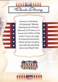 2008 Donruss Americana II #171 Rhonda Fleming Back