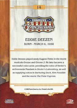 2009 Donruss Americana #14 Eddie Deezen Back