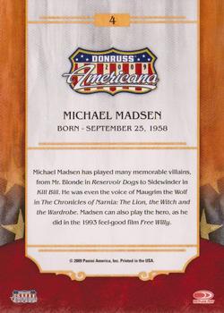 2009 Donruss Americana #4 Michael Madsen Back