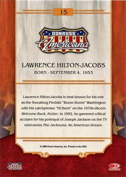 2009 Donruss Americana #15 Lawrence Hilton-Jacobs Back