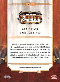 2009 Donruss Americana #82 Alan Ruck Back