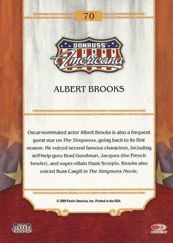 2009 Donruss Americana #70 Albert Brooks Back