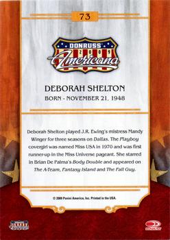 2009 Donruss Americana - Retail #73 Deborah Shelton Back