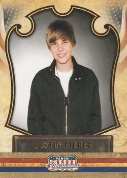 2011 Panini Americana Retail #5 Justin Bieber Front