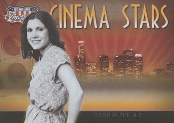 2007 Donruss Americana - Cinema Stars #CS-4 Carrie Fisher Front