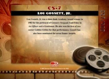 2007 Donruss Americana - Cinema Stars #CS-7 Lou Gossett Jr. Back