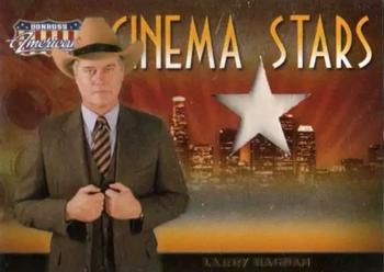 2007 Donruss Americana - Cinema Stars Material #CS-20 Larry Hagman Front