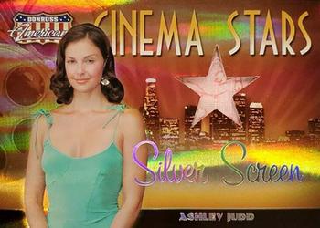 2007 Donruss Americana - Cinema Stars Material Silver Screen #CS-15 Ashley Judd Front
