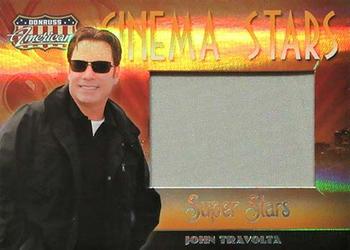 2007 Donruss Americana - Cinema Stars Material Super Stars #CS-1 John Travolta Front