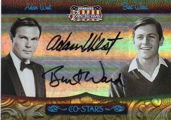 2007 Donruss Americana - Co-Stars Signature #4 Adam West / Burt Ward Front