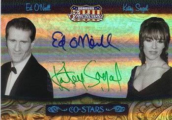 2007 Donruss Americana - Co-Stars Signature #5 Ed O'Neill / Katey Sagal Front
