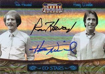 2007 Donruss Americana - Co-Stars Signature #7 Henry Winkler / Ron Howard Front