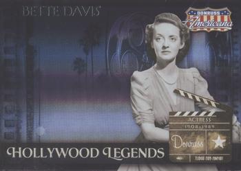 2007 Donruss Americana - Hollywood Legends #HL-5 Bette Davis Front