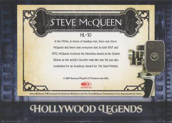2007 Donruss Americana - Hollywood Legends #HL-10 Steve McQueen Back