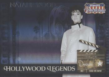 2007 Donruss Americana - Hollywood Legends #HL-25 Natalie Wood Front