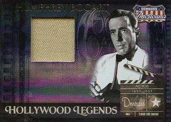 2007 Donruss Americana - Hollywood Legends Material #HL-27 Humphrey Bogart Front