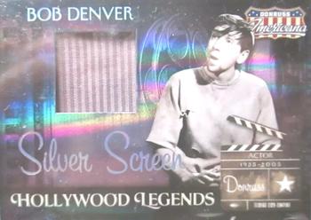 2007 Donruss Americana - Hollywood Legends Material Silver Screen #31 Bob Denver Front