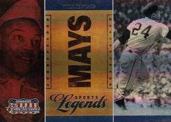 2007 Donruss Americana - Sports Legends #1 Willie Mays Front