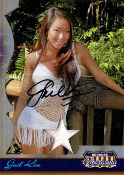 2007 Donruss Americana - Stars Signature Material #14 Gail Kim Front