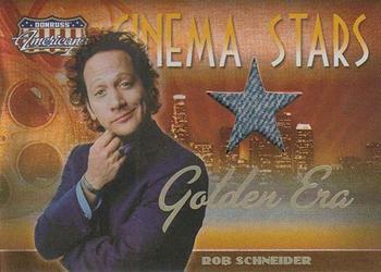 2008 Donruss Americana II - Cinema Stars Material Golden Era #44 Rob Schneider Front
