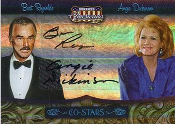 2008 Donruss Americana II - Co-Stars Signature #21 Burt Reynolds / Angie Dickinson Front