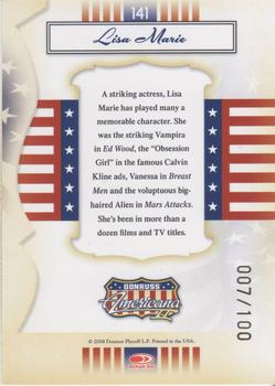 2008 Donruss Americana II - Gold Proofs #141 Lisa Marie Back