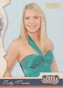 2008 Donruss Americana II - Gold Proofs Retail #167 Emily Procter Front