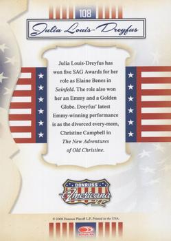 2008 Donruss Americana II - Retail #108 Julia Louis-Dreyfus Back