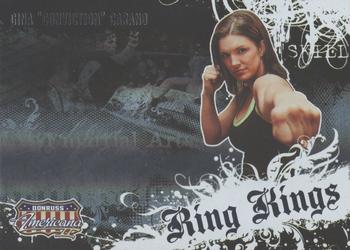 2008 Donruss Americana II - Ring Kings #RK-GC Gina Carano Front