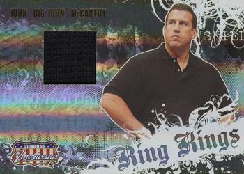 2008 Donruss Americana II - Ring Kings Material #RK-JM1 John McCarthy Front
