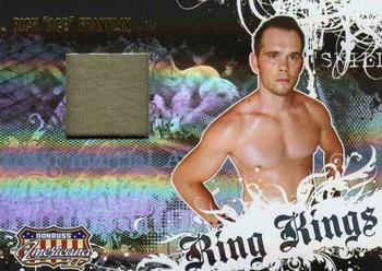 2008 Donruss Americana II - Ring Kings Material #RK-RF Rich Franklin Front