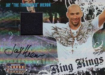 2008 Donruss Americana II - Ring Kings Signature Material #RK-JH Jay Hieron Front