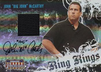 2008 Donruss Americana II - Ring Kings Signature Material #RK-JM1 John McCarthy Front