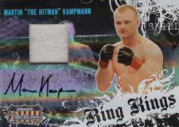 2008 Donruss Americana II - Ring Kings Signature Material #RK-MK Martin Kampmann Front