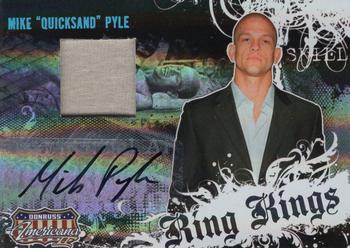 2008 Donruss Americana II - Ring Kings Signature Material #RK-MP Mike Pyle Front